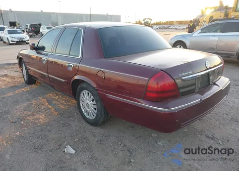 2008 Mercury Grand Marquis Ls from USA, damaged, VIN 2MEFM75V88X614849